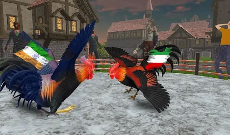 Dòng game Đá Gà 3D hiện đại tích hợp các tính năng giao lưu, bảng xếp hạng 