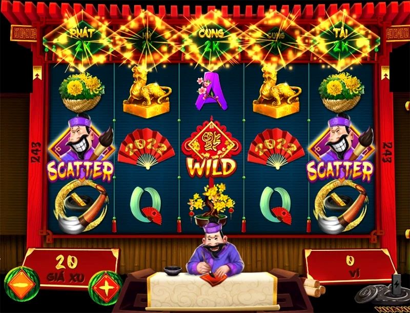 Các biểu tượng đặc trưng của game Nổ Hũ Ông Đồ 